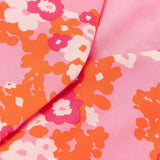 Kimberly Vestido Floral con Volantes con Escote en V
