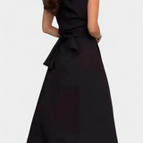 Meryl Vestido Camisero con Botones y Lazo Ajustable