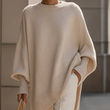 Elena - Poncho oversize de elegancia natural