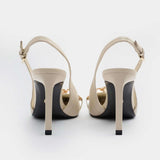 Tacones Metálicos con Cadena