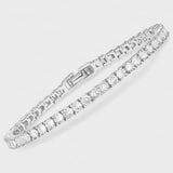 Liliana - Pulsera tipo tenis en oro blanco
