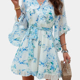 Besa Vestido Mini Floral Impreso