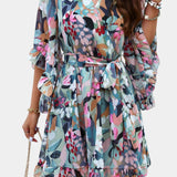 Besa Vestido Mini Floral Impreso