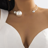 Collares de Perlas de Metal