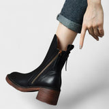 Candela - Botines ortopédicos de piel premium
