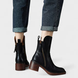 Candela - Botines ortopédicos de piel premium