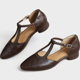 Carmen - Zapatos elegantes y ortopédicos de piel