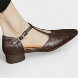 Carmen - Zapatos elegantes y ortopédicos de piel