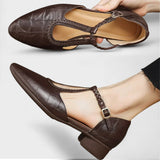 Carmen - Zapatos elegantes y ortopédicos de piel
