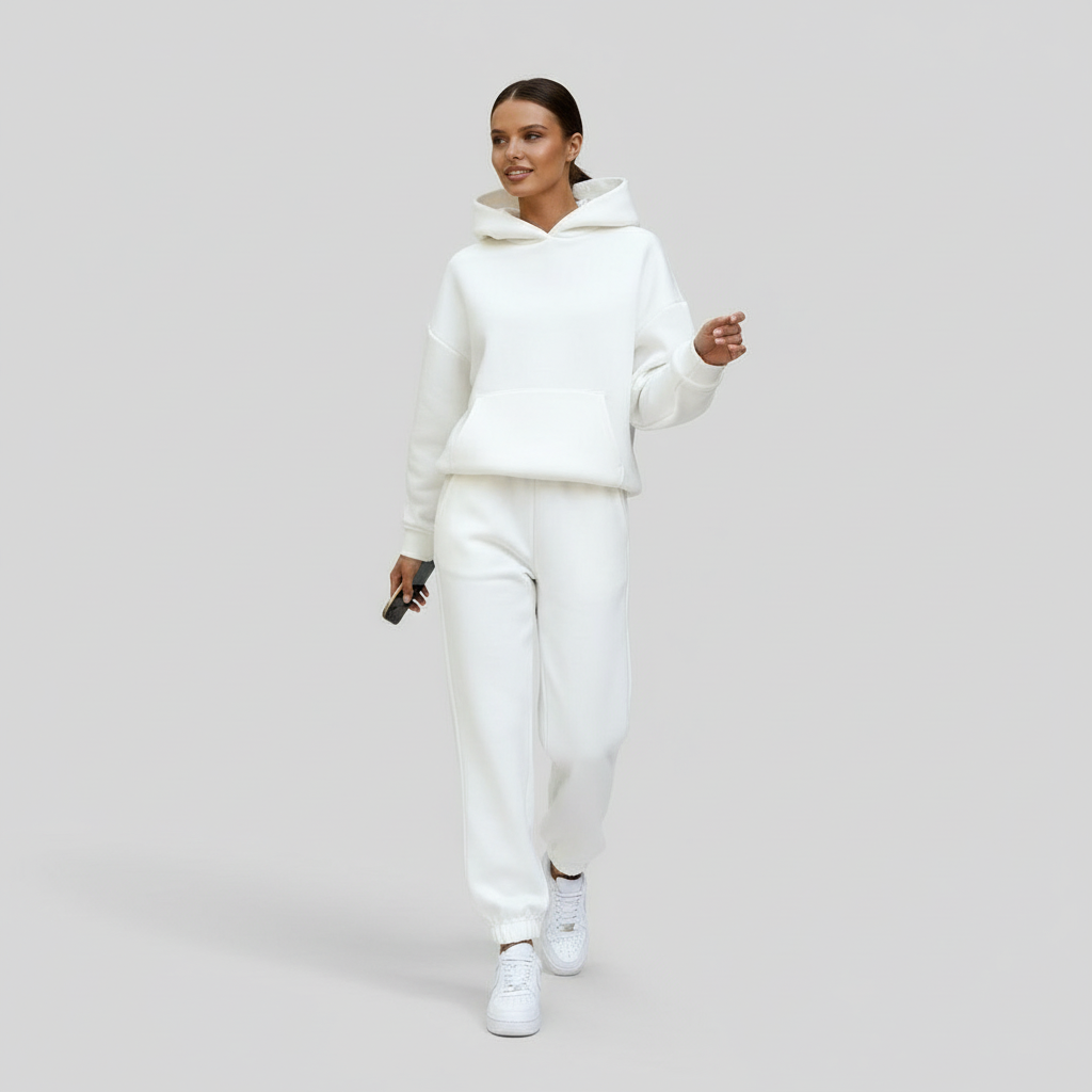 Conjunto de Chándal Suave y Cálido