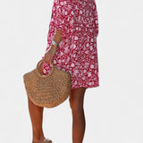 Daniela Vestido Mini Boho Floral