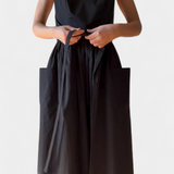 Dezi Vestido Largo con Cordones Laterales