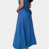 Meryl Vestido Camisero con Botones y Lazo Ajustable