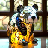 Pandaou | Lámpara panda Magisk de vidrio colorido