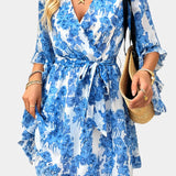 Besa Vestido Mini Floral Impreso