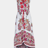 Chiara Vestido Floral Boho Chic con Cintura Ajustable
