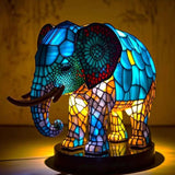 Rajah | Lámpara elefante Magisk en vidrio de colores