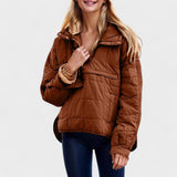 Raquel – Chaqueta con capucha oversize
