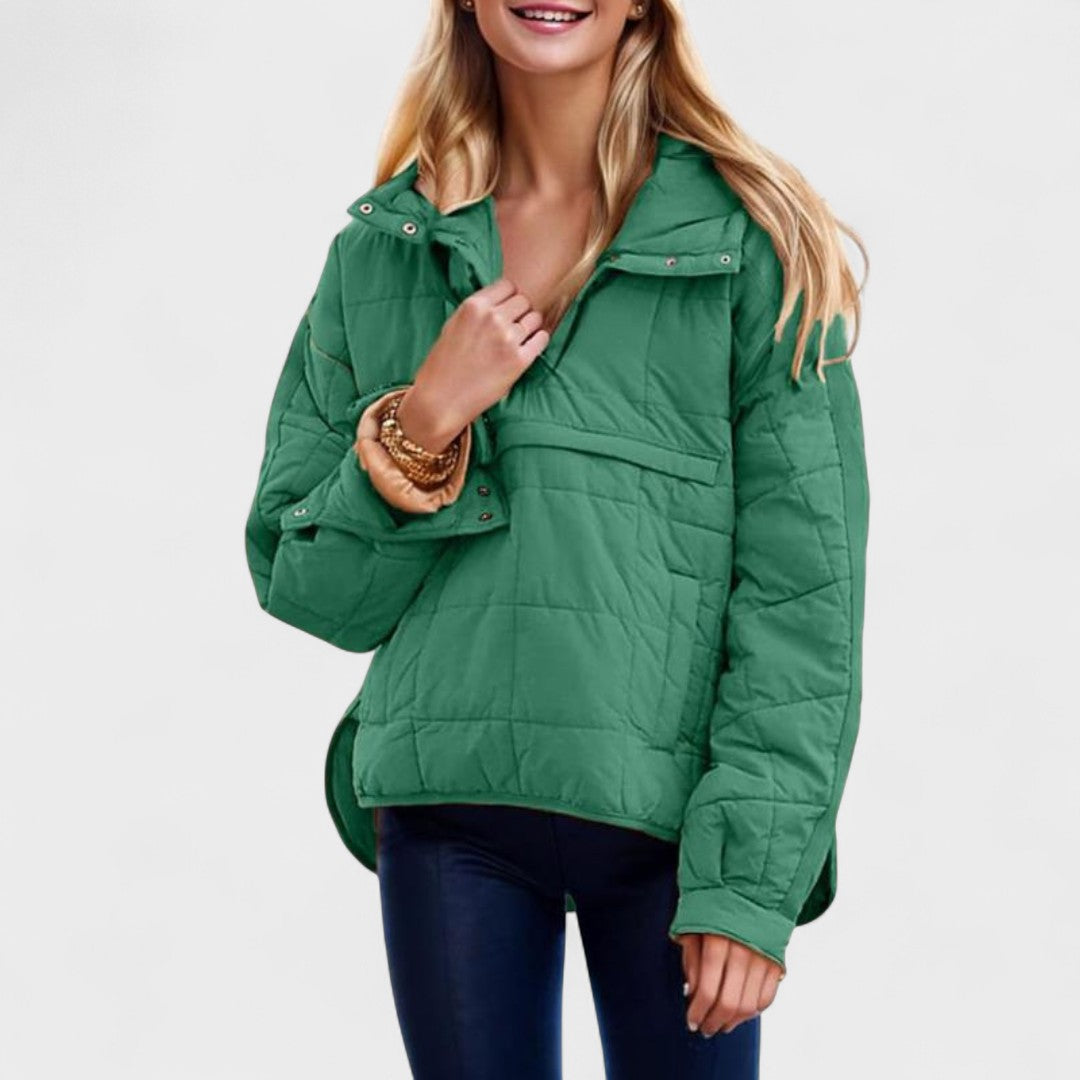 Raquel – Chaqueta con capucha oversize