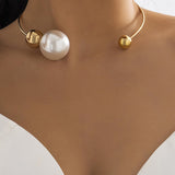 Collares de Perlas de Metal