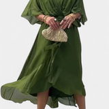 Luisa Vestido Flowy con Escote en V