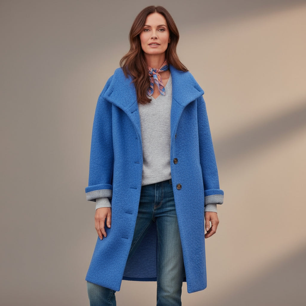 María – Elegante abrigo otoñal