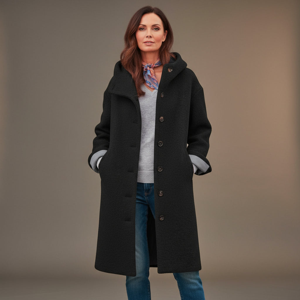 María – Elegante abrigo otoñal