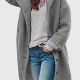 Penélope Abrigo de Invierno Elegante con Capucha