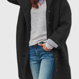 Penélope Abrigo de Invierno Elegante con Capucha