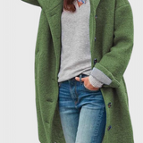 Penélope Abrigo de Invierno Elegante con Capucha