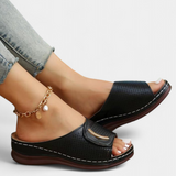 Itziar Sandalias Ortopédicas con Diseño Perforado y Plantilla Acolchada