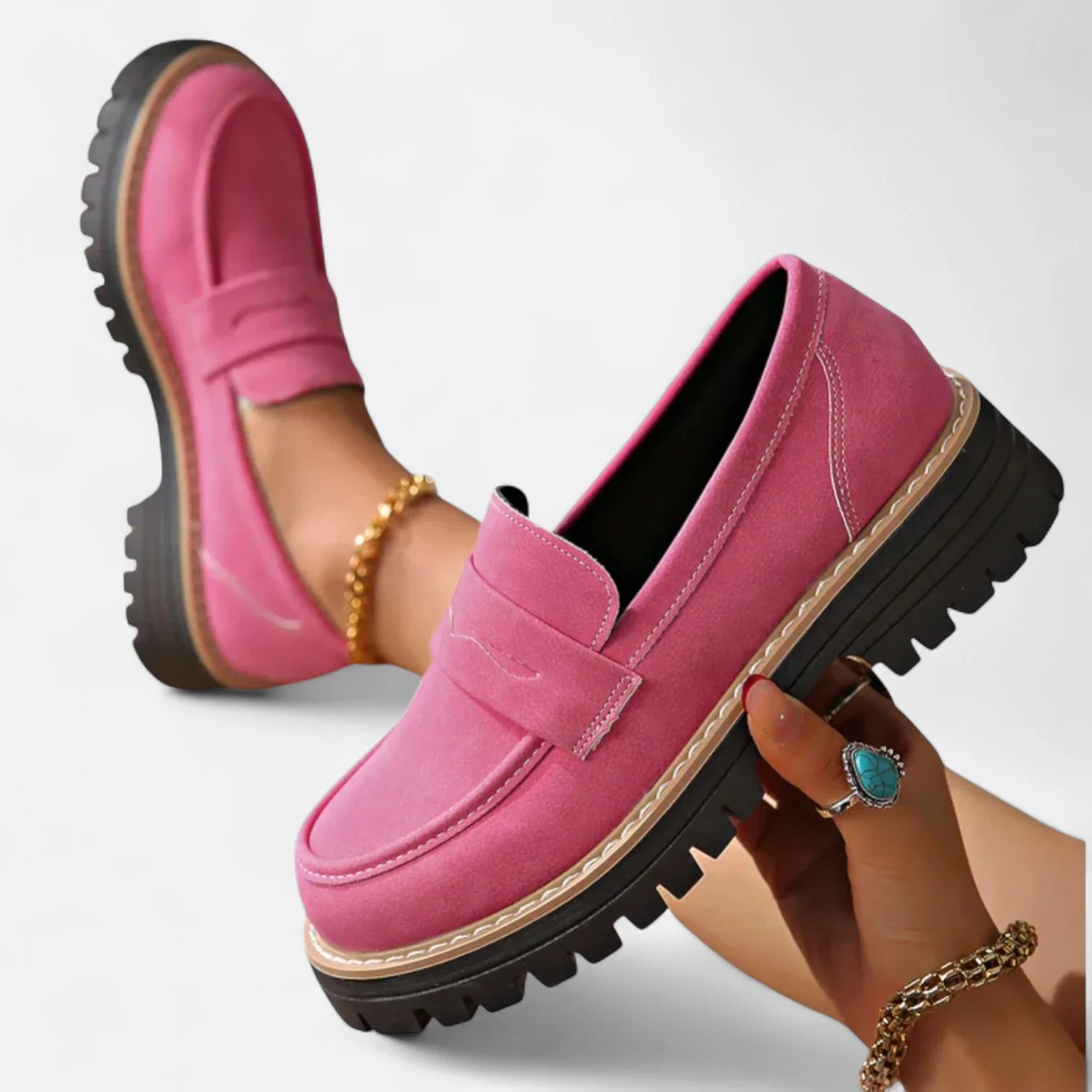 Claudia - Mocasines ortopédicos elegantes