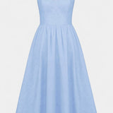 Marvelle Vestido Midi Flowy Sin Mangas