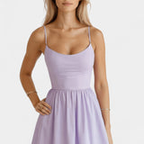 Marvelle Vestido Midi Flowy Sin Mangas