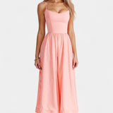 Marvelle Vestido Midi Flowy Sin Mangas