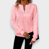 Eugénia - Elegante chaqueta de mujer con cremallera