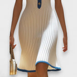 Olívia - Vestido midi elegante